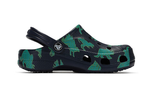 Crocs Kinder Crocs Classic Clog Sportsandalen „Grün Schwarz“ 207017-4HQ Crocs Kinder Crocs Classic Clog Sportsandalen „Grün Schwarz“ 207017-4HQ