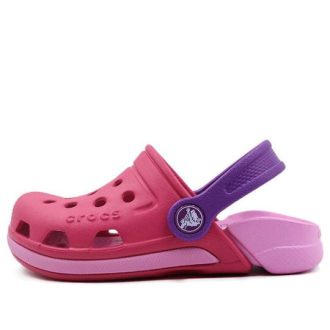 Crocs Kinder Crocs Classic Clog Sportsandalen „Rot Pink Lila“ 204991-66I