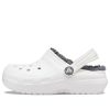 Crocs Kinder Crocs Classic Clog Sportsandalen „Weiß Grau“ 203506-10M