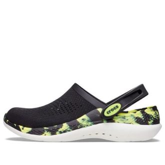 Crocs LiteRide 2.0 Clog „Schwarz Neongelb“ 207634-02K