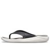 Crocs LiteRide Beach Flip-Flops Schwarz Grau „Black Grey“ 205182-05M