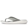 Crocs LiteRide Beach Graue Hausschuhe 205182-06J