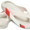 Crocs LiteRide Colorblock Slides „Weiß Rot“ 205625-6PL