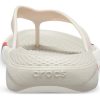 Crocs LiteRide Colorblock Slides „Weiß Rot“ 205625-6PL