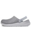 Crocs LiteRide Flash Schuhe Rauchgrau Weiß Sandalen 204592-06J Crocs LiteRide Flash Schuhe Rauchgrau Weiß Sandalen 204592-06J