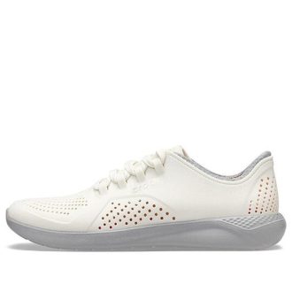 Crocs LiteRide Pacer „Almost White Slate Grey“ 204967-1CS