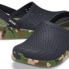 Crocs LiteRide Schuhdruck Klassische Sandalen Unisex Schwarz 206491-0C4