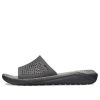 Crocs LiteRide Schwarz Grau Sandalen „Black Grey“ 205183-0DD