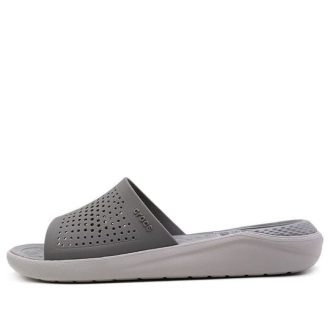 Crocs LiteRide Slides „Grau“ 205183-06J