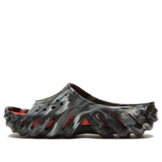 Crocs Marbled Echo Slide „Schwarz“ 208467-0X9