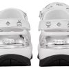 Crocs Mega Crush Clogs „Weiß Silber“ 209357-100
