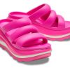 Crocs Mega Crush Dreifach-Strap „Pink“ 209842-6TW