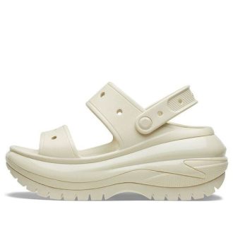 Crocs Mega Crush Sandale „Bone“ 207989-2Y2