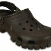 Crocs Minimalistic Wear-Resistant Cozy Sports Unisex Braune Sandalen 202651-23B Crocs Minimalistic Wear-Resistant Cozy Sports Unisex Braune Sandalen 202651-23B