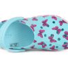 Crocs (PS) 4 Printing Outdoor Flache Ferse Strand Sport Blau Sandalen 206178-4O9 Crocs (PS) 4 Printing Outdoor Flache Ferse Strand Sport Blau Sandalen 206178-4O9