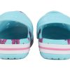 Crocs (PS) 4 Printing Outdoor Flache Ferse Strand Sport Blau Sandalen 206178-4O9 Crocs (PS) 4 Printing Outdoor Flache Ferse Strand Sport Blau Sandalen 206178-4O9