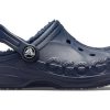 Crocs (PS) Classic Baya gefütterter Clog „Navy“ 207500-463