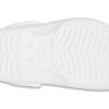 Crocs (PS) Classic Baya gefütterter Clog „Weiß Grau“ 207500-11H
