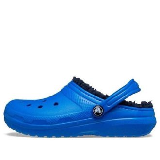 Crocs (PS) Classic Lined Clog „Blau“ 207010-4KZ