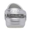 Crocs (PS) Classic Metallic Clog „Silber Metallic“ 209196-0P1