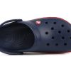 Crocs (PS) Corcband Bold Logo Minimalistic Casual Blau Rot Sandalen „Blau Rot“ 206022-4CC Crocs (PS) Corcband Bold Logo Minimalistic Casual Blau Rot Sandalen „Blau Rot“ 206022-4CC