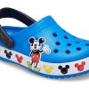 Crocs (PS) Disney Mickey Outdoor Flacher Absatz Sport Blau Sandalen 206307-4JL Crocs (PS) Disney Mickey Outdoor Flacher Absatz Sport Blau Sandalen 206307-4JL