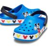 Crocs (PS) Disney Mickey Outdoor Flacher Absatz Sport Blau Sandalen 206307-4JL Crocs (PS) Disney Mickey Outdoor Flacher Absatz Sport Blau Sandalen 206307-4JL