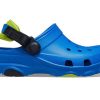 Crocs (PS) Flache Sandalen in Blau 207011-4JL Crocs (PS) Flache Sandalen in Blau 207011-4JL