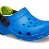 Crocs (PS) Flache Sandalen in Blau 207011-4JL Crocs (PS) Flache Sandalen in Blau 207011-4JL