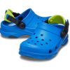 Crocs (PS) Flache Sandalen in Blau 207011-4JL Crocs (PS) Flache Sandalen in Blau 207011-4JL
