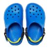 Crocs (PS) Flache Sandalen in Blau 207011-4JL Crocs (PS) Flache Sandalen in Blau 207011-4JL
