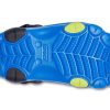 Crocs (PS) Flache Sandalen in Blau 207011-4JL Crocs (PS) Flache Sandalen in Blau 207011-4JL