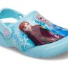 Crocs (PS) Frozen Printing Outdoor Flache Ferse Sport Blau Sandalen 207078-4O9 Crocs (PS) Frozen Printing Outdoor Flache Ferse Sport Blau Sandalen 207078-4O9