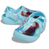 Crocs (PS) Frozen Printing Outdoor Flache Ferse Sport Blau Sandalen 207078-4O9 Crocs (PS) Frozen Printing Outdoor Flache Ferse Sport Blau Sandalen 207078-4O9