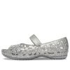 Crocs (PS) Isabella Flower Flat „Silber“ 205461-040