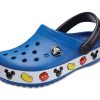 Crocs (PS) Kleine Crocs Mickey Cozy rutschfeste Sport-Sandalen in Blau 204992-4GX
