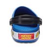 Crocs (PS) Kleine Crocs Mickey Cozy rutschfeste Sport-Sandalen in Blau 204992-4GX