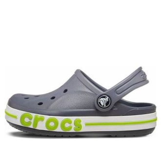 Crocs (PS) Kleine Crocs Outdoor Beach Sports Grau-Grüne Sandalen „Grey Green“ 205100-025 Crocs (PS) Kleine Crocs Outdoor Beach Sports Grau-Grüne Sandalen „Grey Green“ 205100-025
