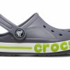 Crocs (PS) Kleine Crocs Outdoor Beach Sports Grau-Grüne Sandalen „Grey Green“ 205100-025