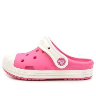 Crocs (PS) Kleine Crocs Outdoor Flache Ferse Sport Rosa Sandalen 202282-6MI Crocs (PS) Kleine Crocs Outdoor Flache Ferse Sport Rosa Sandalen 202282-6MI