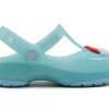 Crocs (PS) Kleine Crocs Outdoor Flat Heel Sports eisblaue Sandalen 205534-4O9 Crocs (PS) Kleine Crocs Outdoor Flat Heel Sports eisblaue Sandalen 205534-4O9