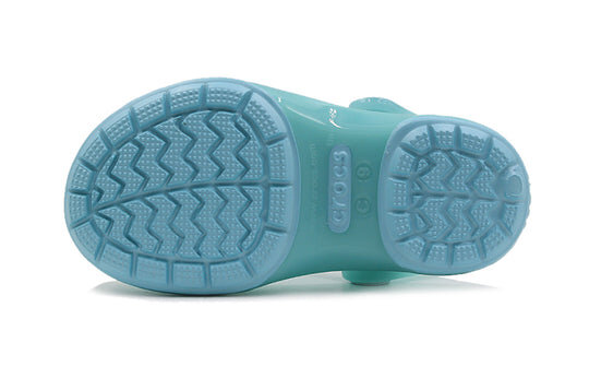 Crocs (PS) Kleine Crocs Outdoor Flat Heel Sports eisblaue Sandalen 205534-4O9 Crocs (PS) Kleine Crocs Outdoor Flat Heel Sports eisblaue Sandalen 205534-4O9