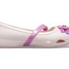 Crocs (PS) Lina Charm Flat Flowers Blassrosa Sandalen 205529-6PI Crocs (PS) Lina Charm Flat Flowers Blassrosa Sandalen 205529-6PI