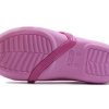Crocs (PS) Lina Flat Kleine Casual Rosa Sandalen 205040-6I2 Crocs (PS) Lina Flat Kleine Casual Rosa Sandalen 205040-6I2