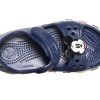 Crocs (PS) Lustige Mickey-Klettverschluss-Outdoor-Sandalen mit offener Zehenpartie und flachem Absatz, tiefblau, 206171-410 Crocs (PS) Lustige Mickey-Klettverschluss-Outdoor-Sandalen mit offener Zehenpartie und flachem Absatz, tiefblau, 206171-410