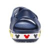 Crocs (PS) Lustige Mickey-Klettverschluss-Outdoor-Sandalen mit offener Zehenpartie und flachem Absatz, tiefblau, 206171-410 Crocs (PS) Lustige Mickey-Klettverschluss-Outdoor-Sandalen mit offener Zehenpartie und flachem Absatz, tiefblau, 206171-410