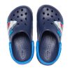 Crocs (PS) Lustiges Hai-Muster, Outdoor, flacher Absatz, Sport, tiefblau, Sandalen 207070-410