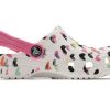Crocs (PS) Mehrfarbiger Musterschuh Weiß 207000-100