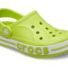 Crocs (PS) Outdoor Flache Ferse Strand Sport Grüne Sandalen 205100-3TX Crocs (PS) Outdoor Flache Ferse Strand Sport Grüne Sandalen 205100-3TX