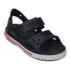 Crocs (PS) Velcro Flat Sports Tiefblaue Sandalen 14854-462 Crocs (PS) Velcro Flat Sports Tiefblaue Sandalen 14854-462